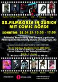 33. Film- und Comic Börse 28.04.24 10 - 17 Uhr im Volkshaus Zürich