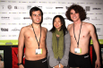 box[ur]shorts Film Festival Preisverleihung in Los Angeles (Yuuki Nae, mitte)
