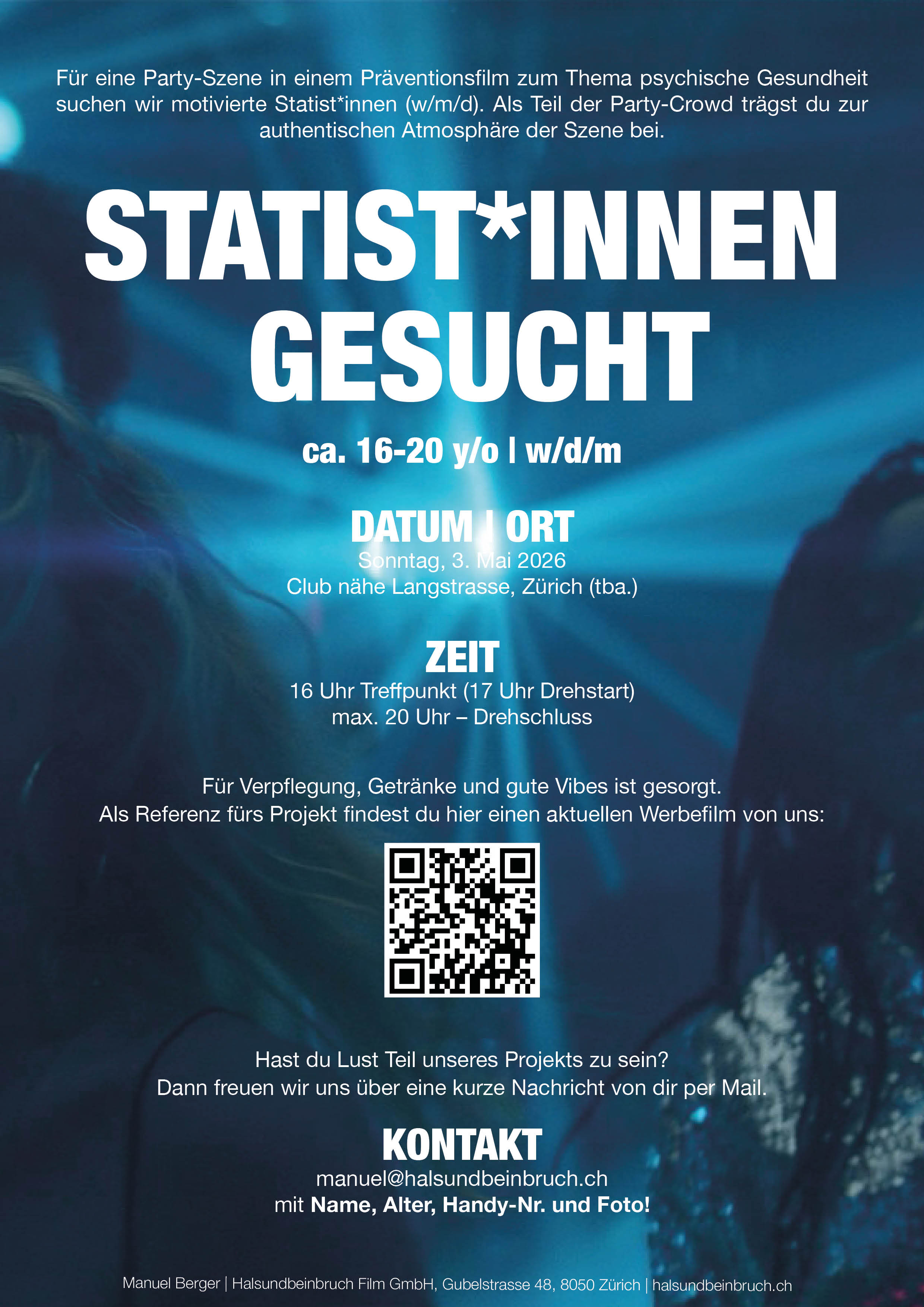 CASTING CALL | TEENS FÜR PARTY-SZENE