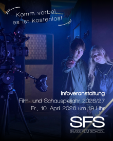 Informationsveranstaltung: Film- und Schauspieljahr
