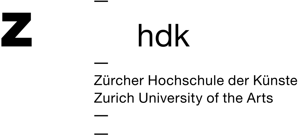 Logo zhdk Zürcher Hochschule der Künste