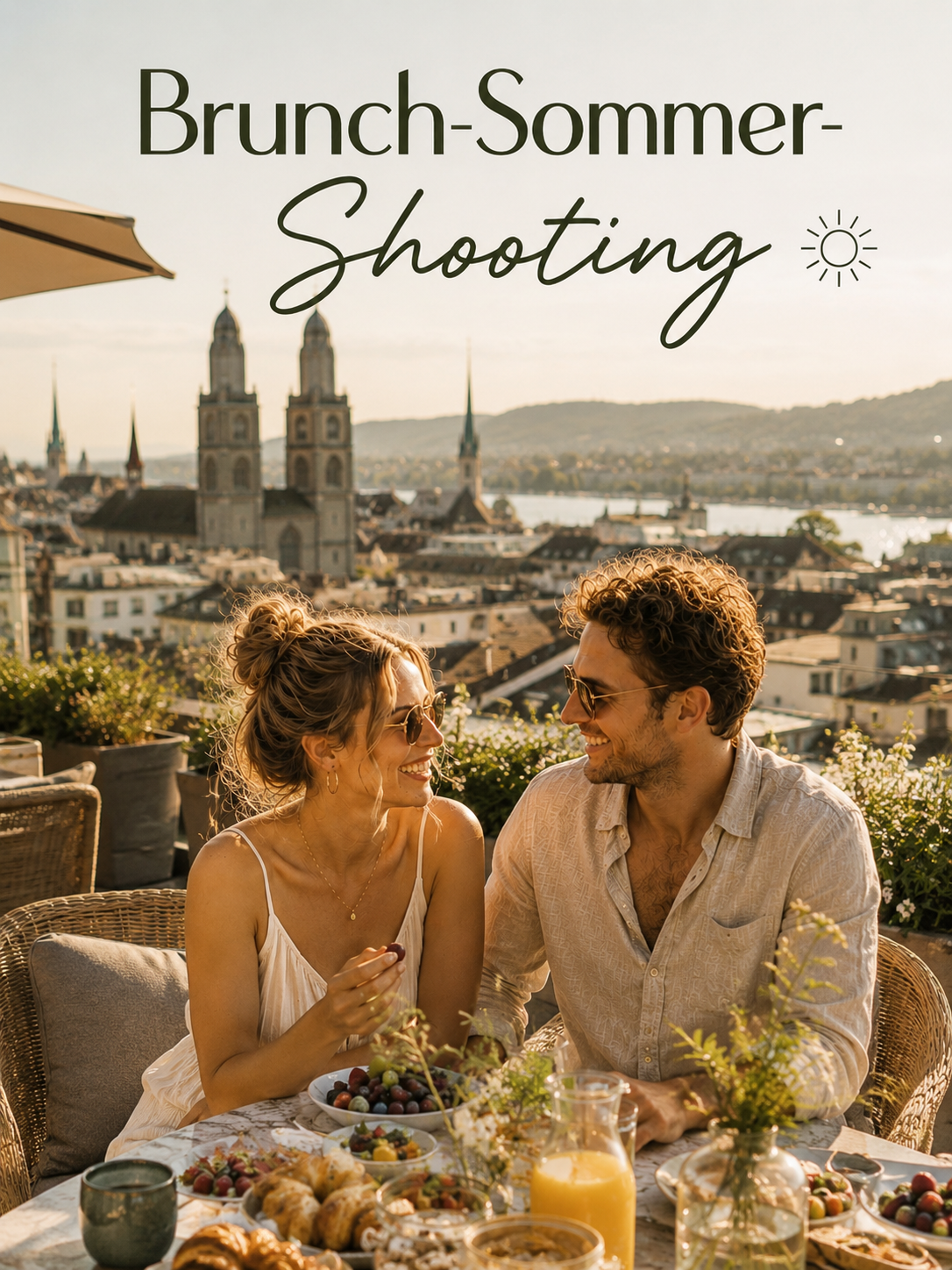 Model-Paar mit Dachterrasse für Fotoshooting - Fr. 26. oder Sa 27. Juni Abend