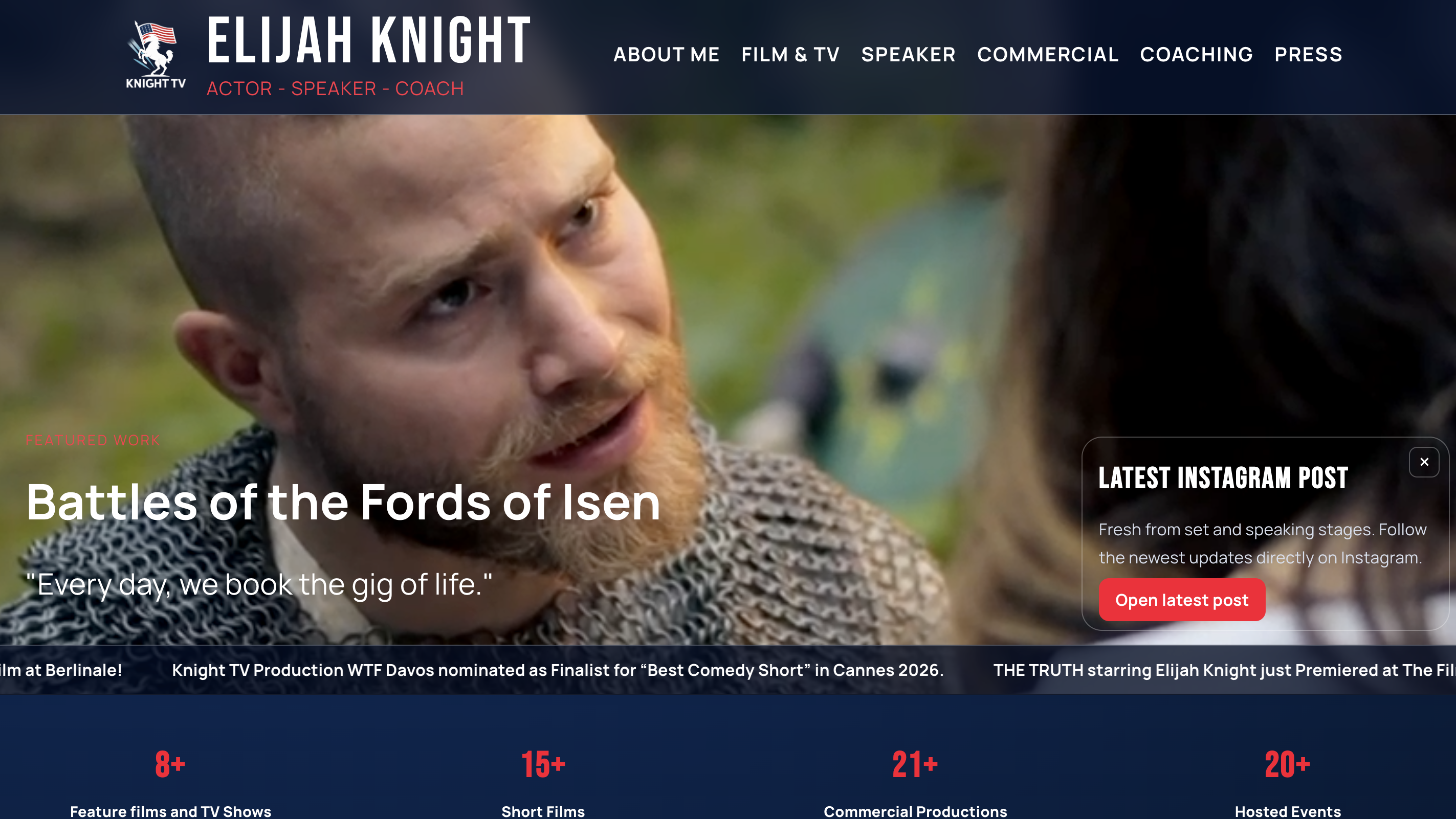 Glowy.design Website Beispiel