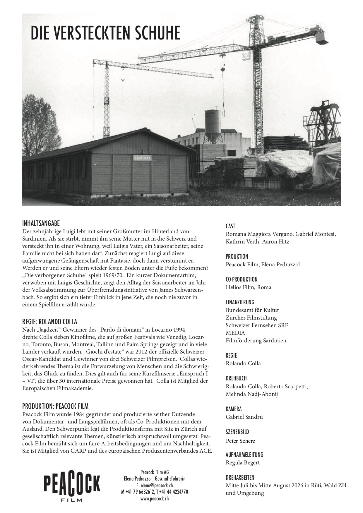 Casting-Aufruf: 40 Statist:innen für Spielfilm im Kt. ZH gesucht