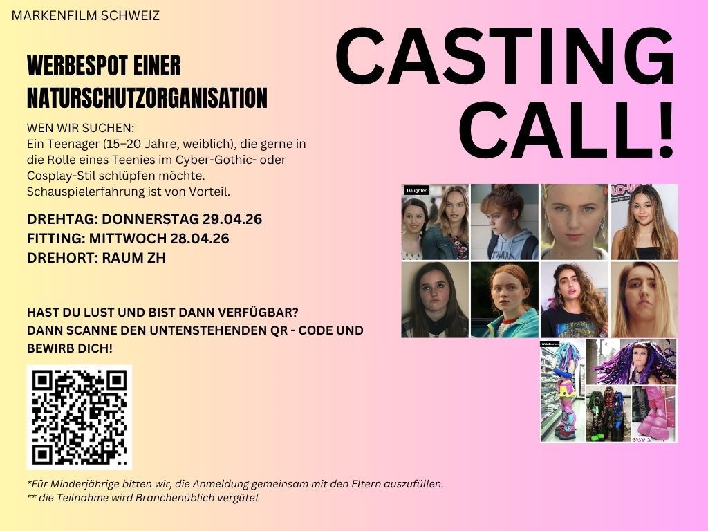 CASTING CALL! TEENIE GESUCHT!