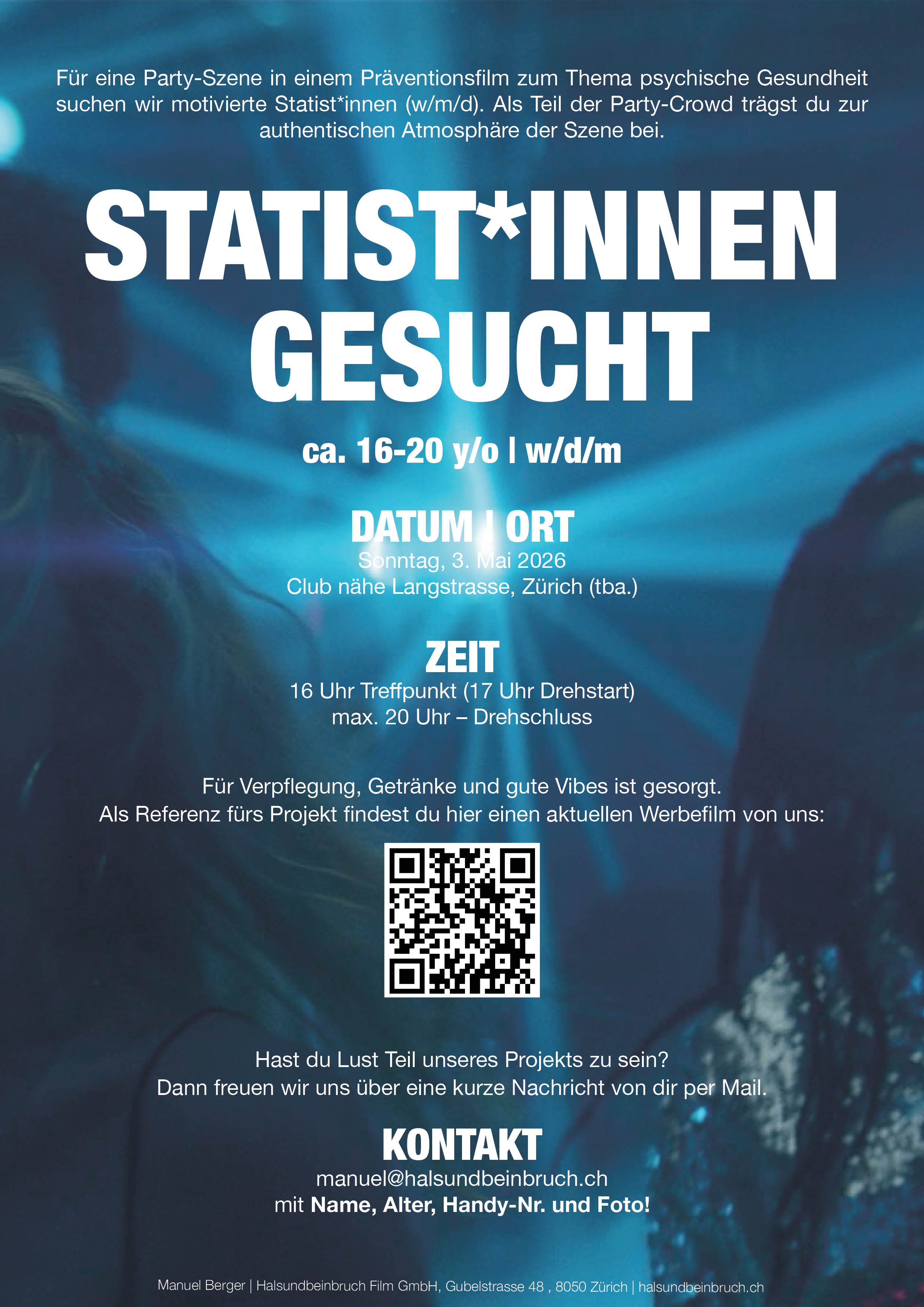 CASTING CALL | TEENS FÜR PARTY-SZENE