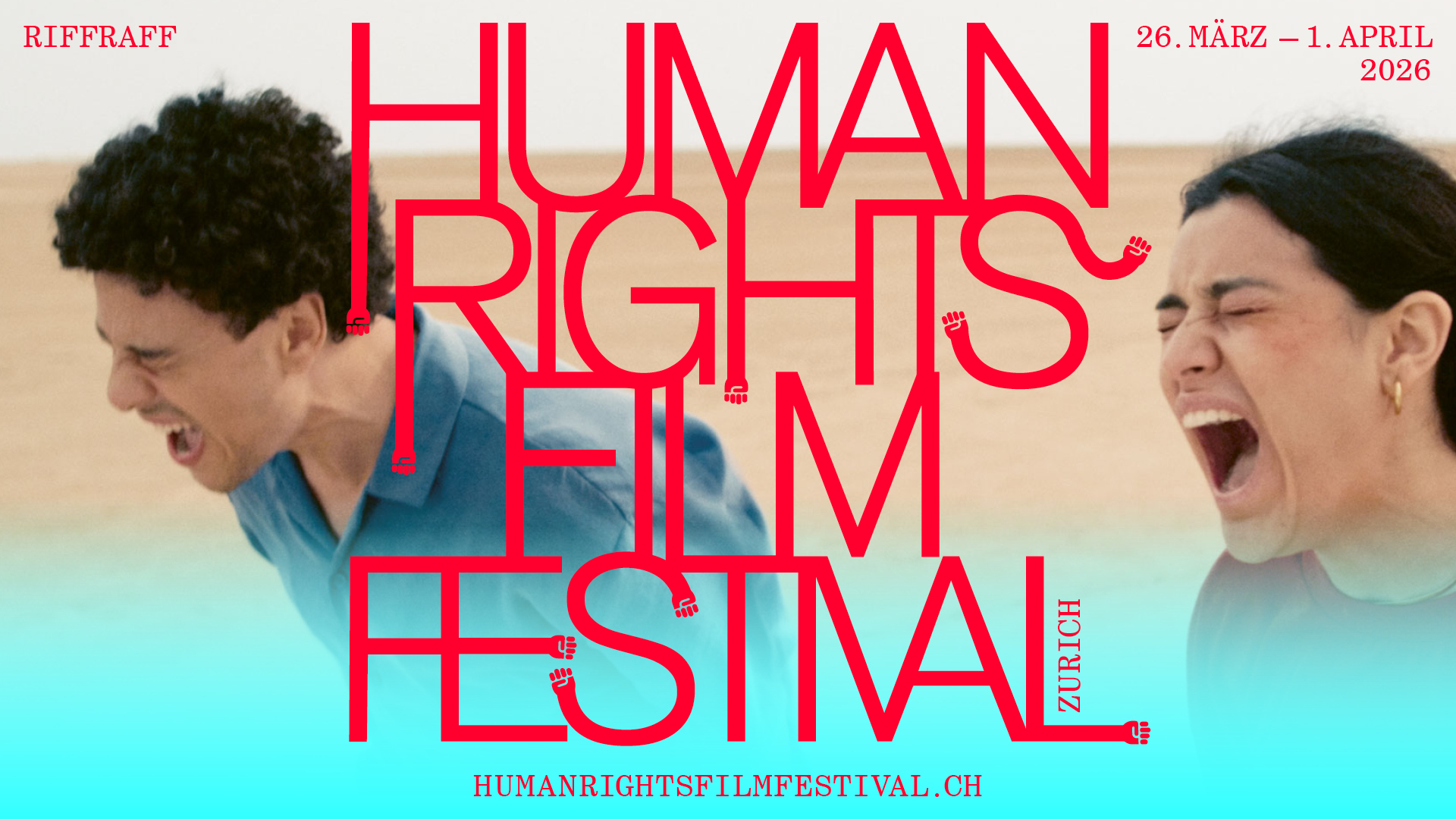 Key Visual Human Rights Film Festival Zurich 2026