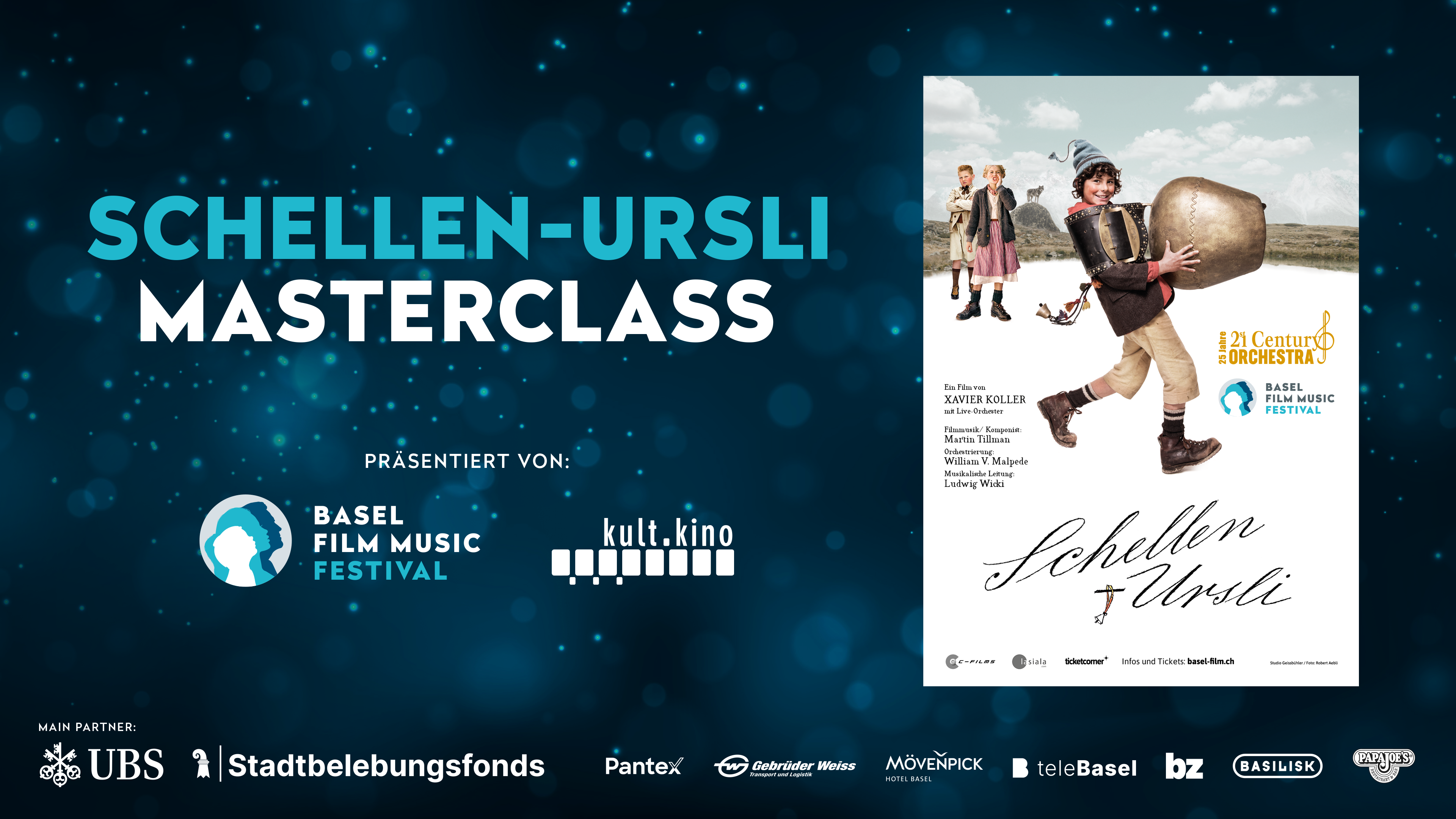 Masterclass Xavier Koller / Martin Tillman in Basel