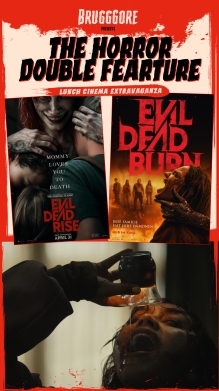 Evil Dead Rise + Evil Dead Burn Flyer