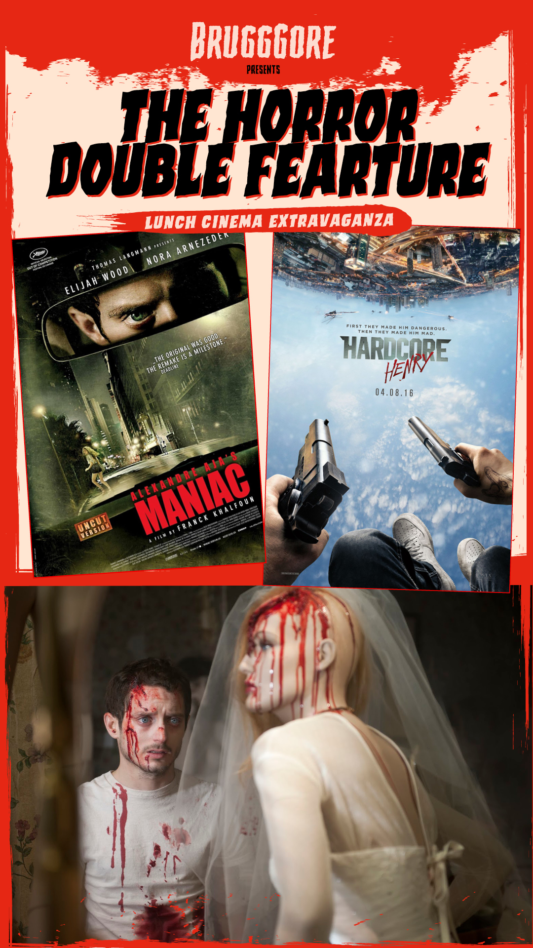 Maniac + Hardcore Henry – BRUGGGORE Double Fearture #042