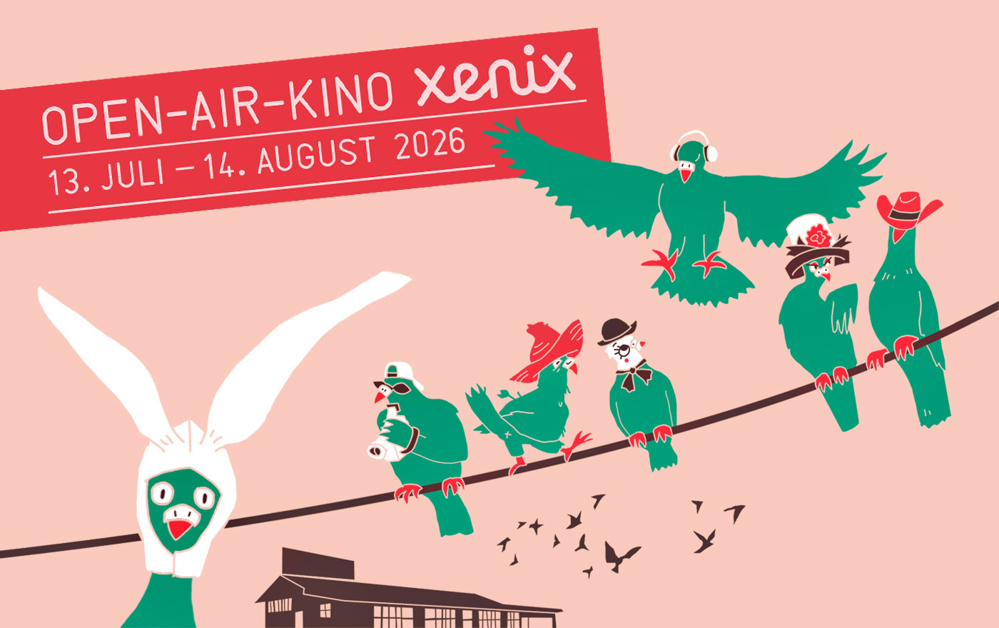 Open-Air-Kino Xenix (13. 7. – 14. 8.2026)