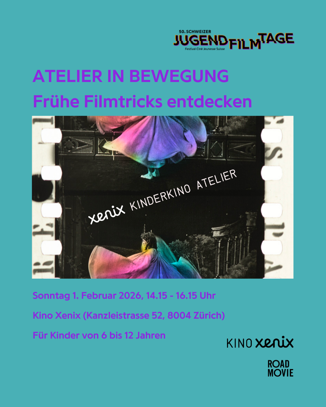 ATELIER IN BEWEGUNG: FRÜHE FILMTRICKS ENTDECKEN
