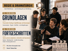 Filmschauspielschule Zürich REGIE&DRAMATURGIE - vom Einstieg bis zur vertieften Regiearbeit - lerne von den Besten