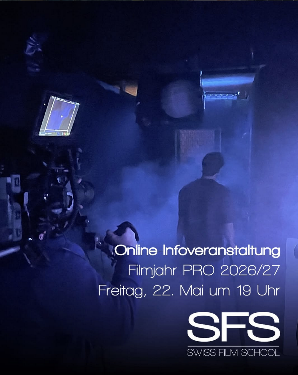 Online Infoanlass Filmjahr Pro 22. Mai und 12. Juni 2026